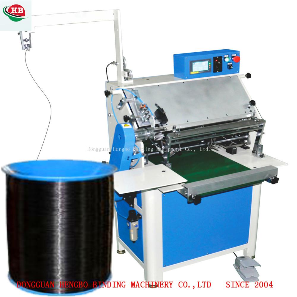 HB-450 Semi- Automatic Single Loop Wire Forming Spiral and Binding Machine